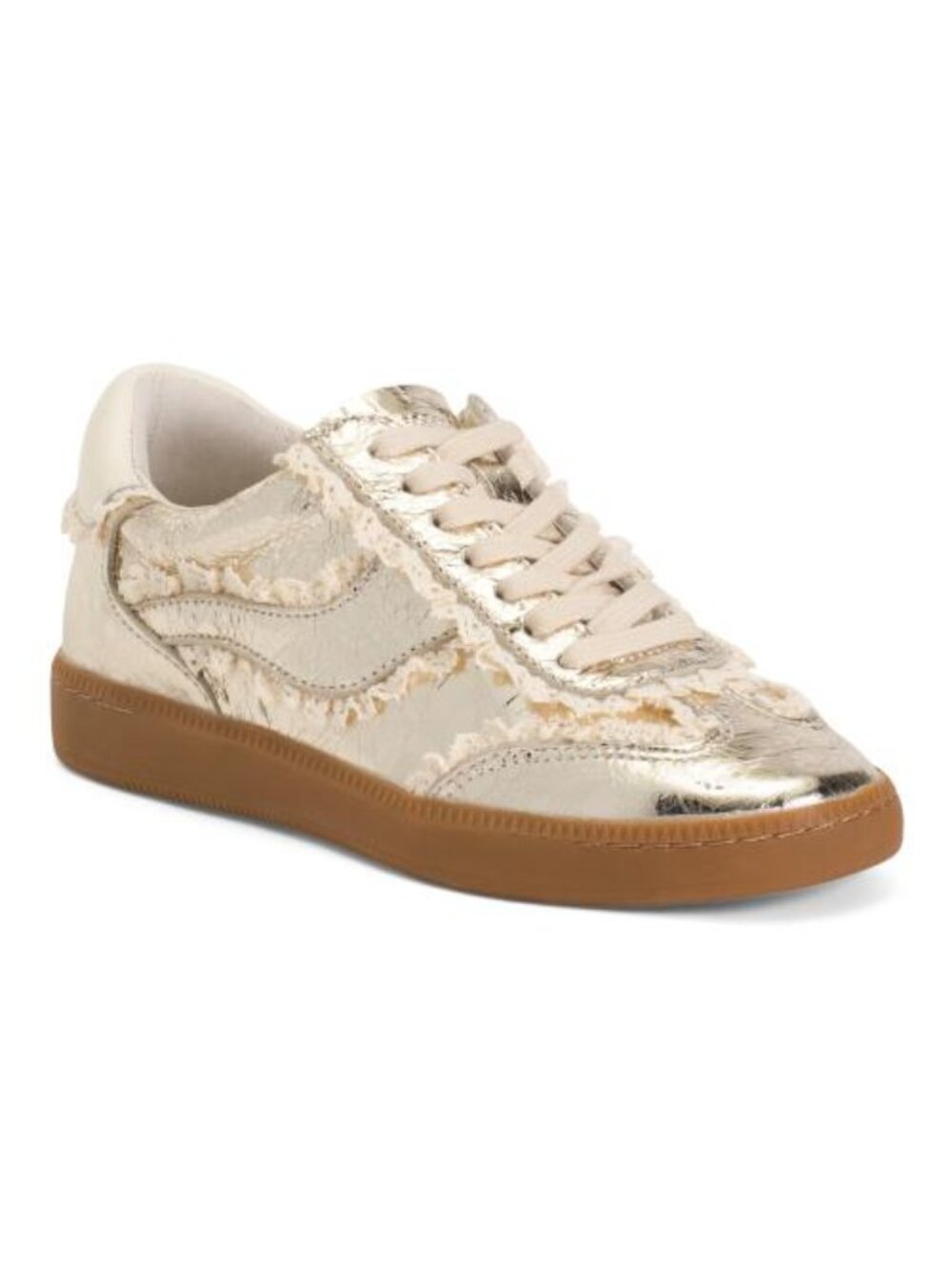 DOLCE VITA Patent Leather Notice Lace Sneakers